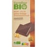 Carrefour bio tablette noir saveur orange - 100g