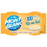 Mont Blanc crème dessert coupelles riz au lait vanille  4x125g - 500g
