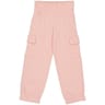 Pantalon sport cargo fille ROSE PASTEL 8 ANS