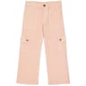 Pantalon cargo denim fille ROSE PASTEL 14 ANS