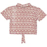 Chemise manches courtes nouée TERRE 14 ANS