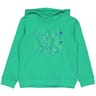 Sweat shirt capuche garçon VERT 3 ANS