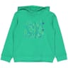 Sweat shirt capuche garçon VERT 14 ANS
