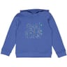 Sweat shirt capuche garçon BLEU MOYEN 14 ANS