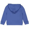 Sweat shirt capuche garçon BLEU MOYEN 14 ANS