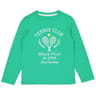 Tee shirt manches longues garçon VERT 14 ANS