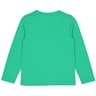 Tee shirt manches longues garçon VERT 14 ANS