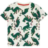 Tee shirt manches courtes garçon ECRU 8 ANS