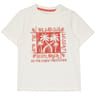 Tee shirt manches courtes garçon ECRU 14 ANS