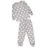 Pyjama long manches longues baby fleece fille GRIS CHAT 6 ANS