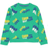 Sweat shirt garçon VERT 12 ANS