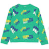 Sweat shirt garçon VERT 12 ANS