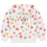Gilet sweat fille WHITE 6 ANS