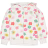 Gilet sweat fille WHITE 10 ANS