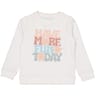 Sweat shirt fille BLANC 14 ANS