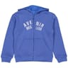 Gilet sweat garçon BLEU MOYEN 12 ANS