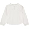 Blouse manches longues fille BLANC 14 ANS