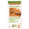 Ethiquable chocolat lait 56% Pérou bio 100g