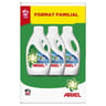 Ariel lessive liquide +active odor defense 66 lavages 2.97l