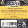 Liqueur riviere du mat vanille bourbon 17° 70cl