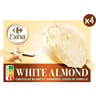 Carrefour Extra bâtonnet chocolat blanc amande 314g