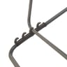 Chilienne 4 positions valparaiso, pvc tisse, tube en acier