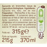 Carrefour bio épinards en branches bio 215g