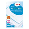Cora bloc de 50 enveloppes précasées auto adhésives 114x162