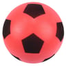 Sport and fun ballon football mousse rouge 12 cm