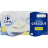 Carrefour extra yaourt à la grecque citron 4x150g