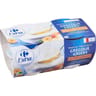 Carrefour extra yaourt à la grecque pêche passion 4x150g