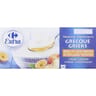 Carrefour extra yaourt à la grecque pêche passion 4x150g
