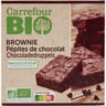 Carrefour bio brownie pépites de chocolat 285g