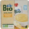 Carrefour baby bio dessert bébé pomme, banane 10 mois 4 x 85g