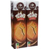 Carrefour classic' toons biscuits fourrés goût chocolat 2x295g