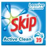 Skip lessive poudre active clean 39 lavages 2.73kg