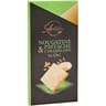 Carrefour sélection tablette de chocolat blanc nougatine pistaches - 100g