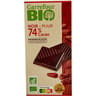 Carrefour bio tablette chocolat noir 74% cacao - 100g