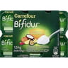 Carrefour classic yaourt bifidus panaché aromatisé 12x125g
