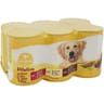 Carrefour companino pâtée pour chien adulte au boeuf, au poulet et à l'agneau vitalive sauce 6x400g