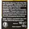 Carrefour extra filets de thon albacore a l'huile d'olive vierge extra 190 g
