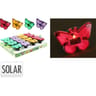 Lampe solaire papillon