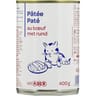 Patée au boeuf pour chat boite 400g