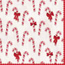 20 serviettes 33x33cm candy