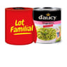 D'aucy flageolets verts extra fins 2x530g lot familial