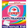 Carrefour expert lingette Anti-Décoloration x40