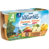 Nestlé naturnes pommes pêches dès 4/6 mois 4x130g