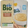 Carrefour baby bio desserts bébé vanille dès 10 mois 4x85g