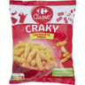 Carrefour classic' biscuits apéritifs cracky cacahuète 75g