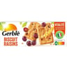 Gerblé biscuits aux raisins 4 pochons de 4 biscuits 270g